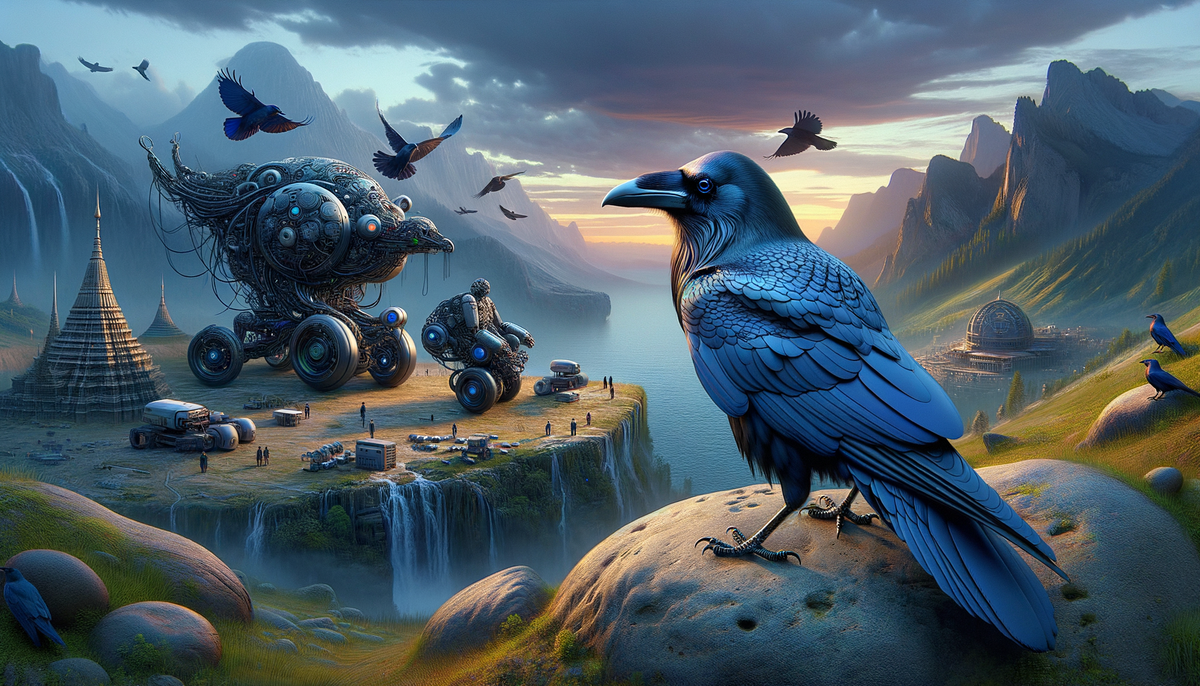 Ravens: Insights into Their Intelligence, Behavior, and Cultural Significance