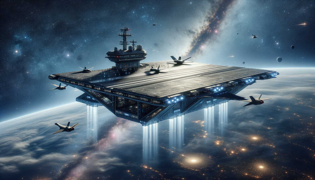 Space Force Aircraft Carrier: The Orbital Carrier Concept Leading the Race