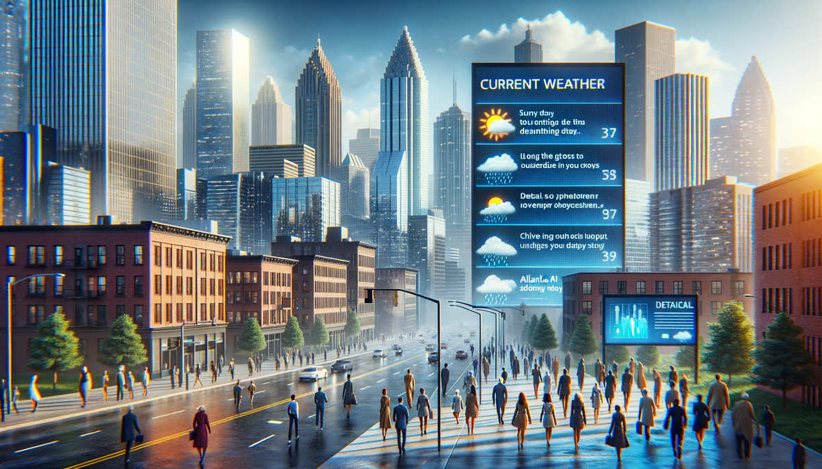Weather Atlanta: Current Conditions and Short-Term Forecasts