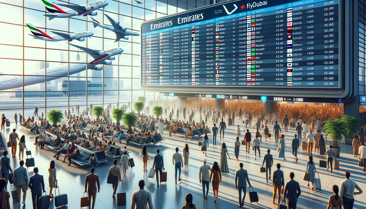 Emirates and Flydubai Set New Records in Passenger Numbers and Network Expansion