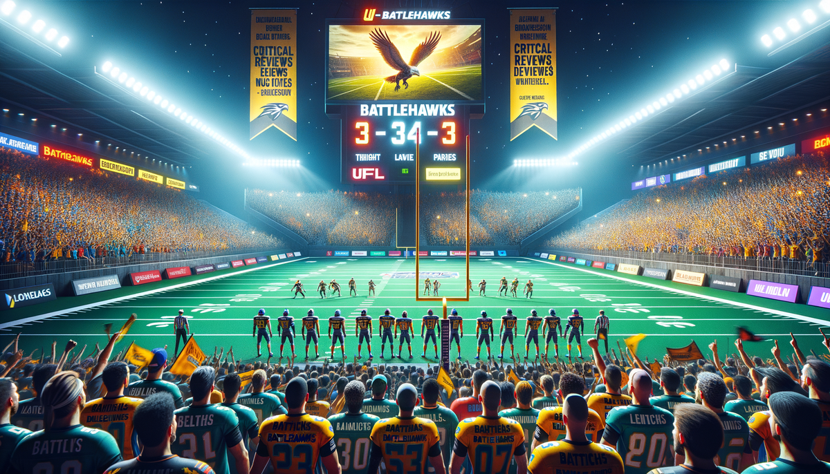 Battlehawks: Dominating the Field and Winning Fans