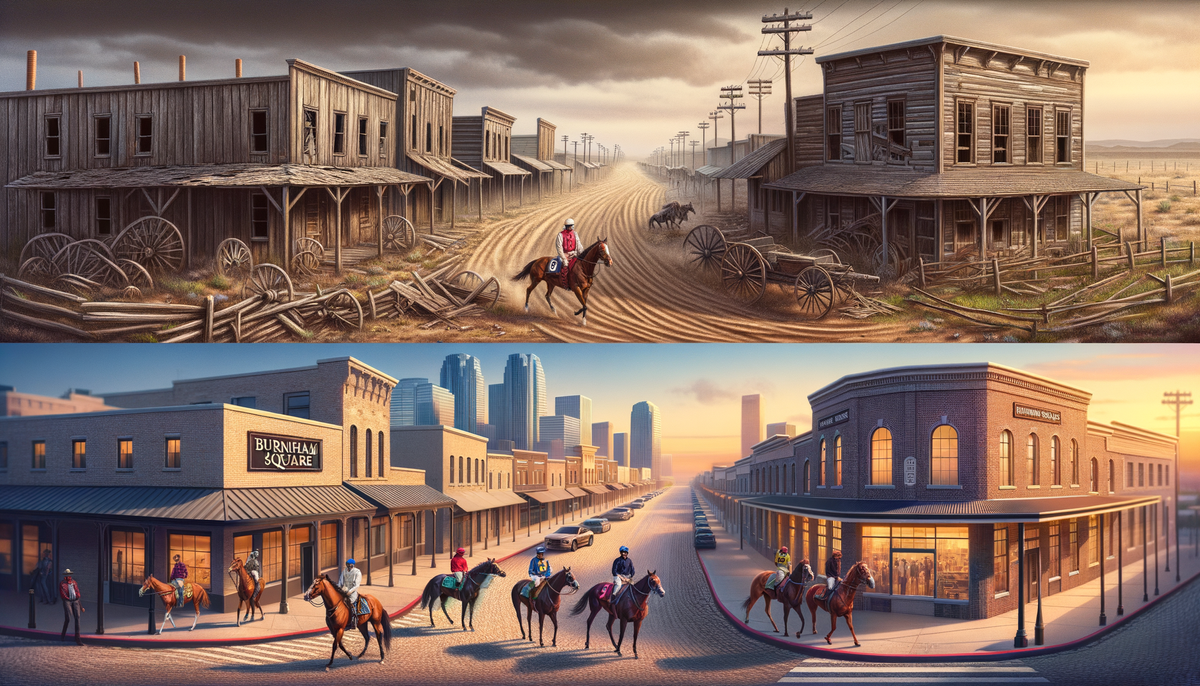 Burnham Square: Historical Town and Modern Racehorse