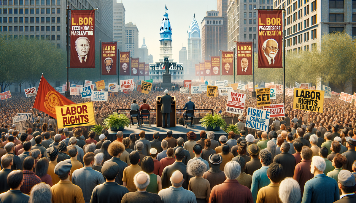 Bernie Sanders in Philadelphia: May Day 2025 Rally