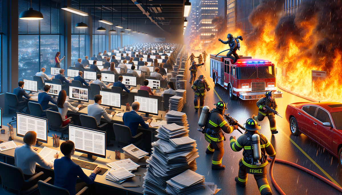 Buffalo Fire: A Dual Front of News and Emergency Services
