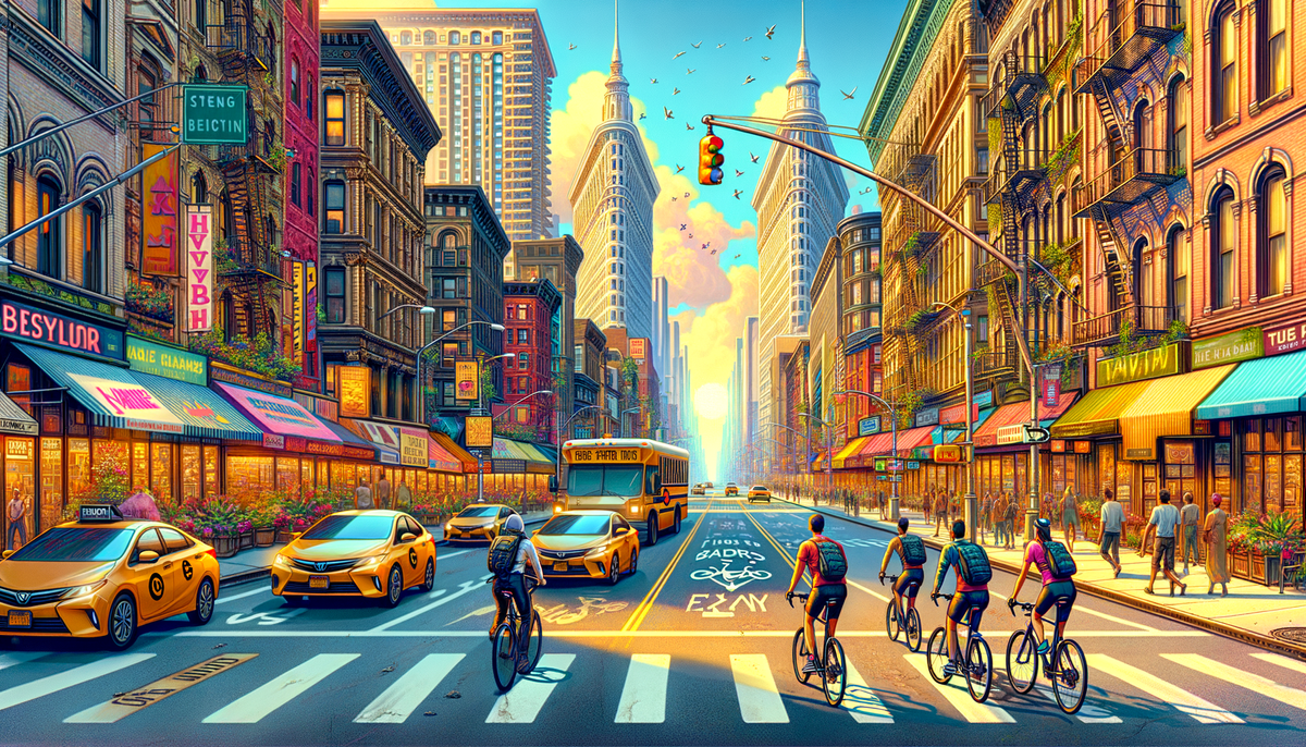 Exploring the Exciting 5 Boro Bike Tour Route