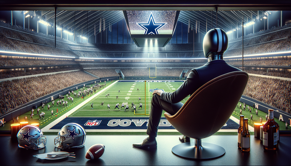 Jerry Jones at a Cowboys game