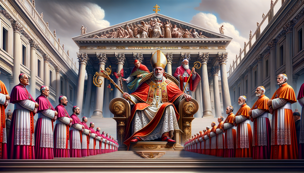 Portrait of Cardinal Becciu