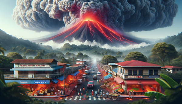 Poás Volcano Eruption
