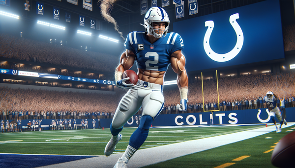 JT Tuimoloau in Colts uniform