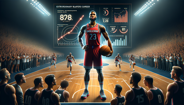 Damian Lillard in action on court