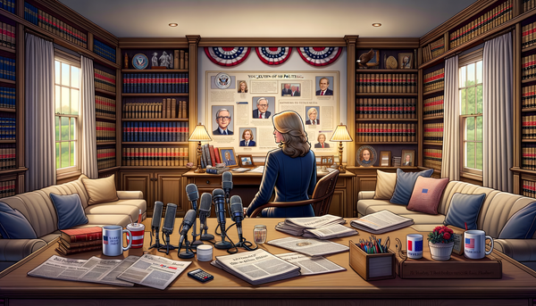 Tammy Bruce delivering a speech