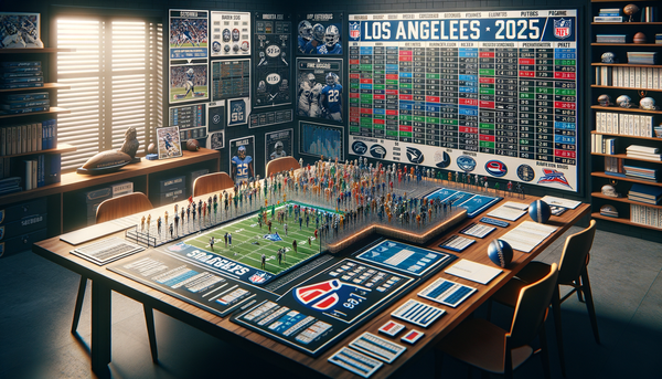 The Official NFL Draft Logo 2025