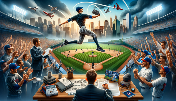 Kevin Herget pitching for the New York Mets