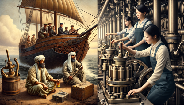 Image depicting the diverse roles of oilers in maritime and industrial contexts