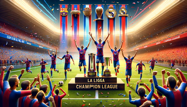 FC Barcelona in action