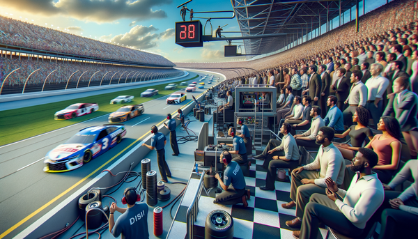 NASCAR race at Talladega Superspeedway