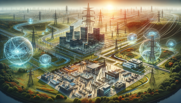 AEP concept illustration showing energy and planning icons