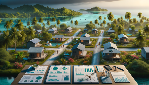 Scenic view of Cook Islands