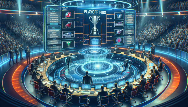 NHL Playoff action 2025