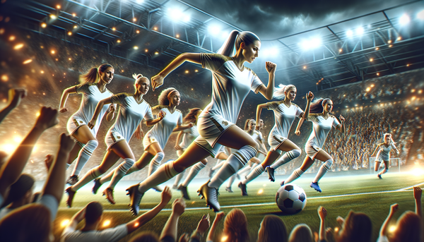 Real Madrid Femenino playing a match
