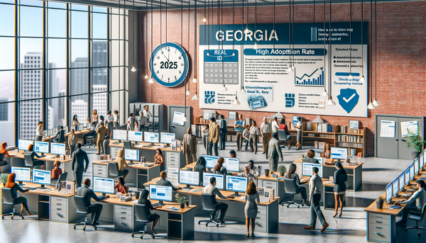 Image of REAL ID compliant Georgia driver's license