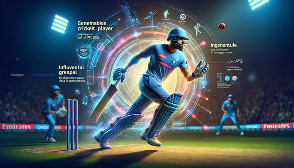 Akash Singh during an intense cricket match