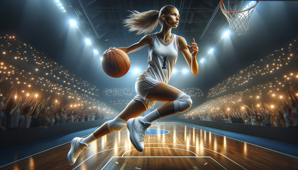 Cameron Brink in action during a WNBA game