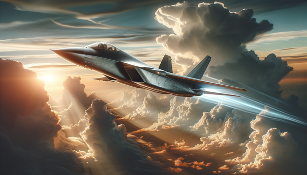 Dassault Rafale soaring in the sky
