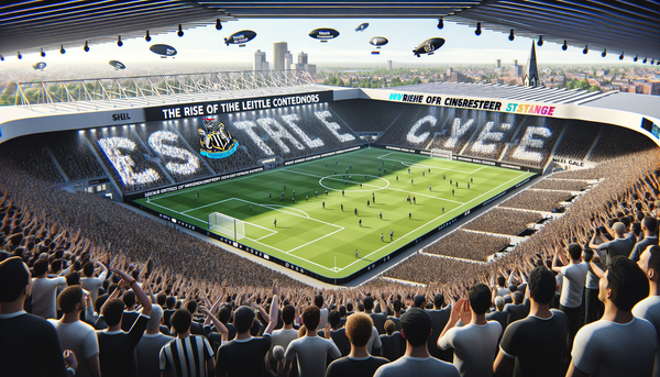 Newcastle United Team Celebrating