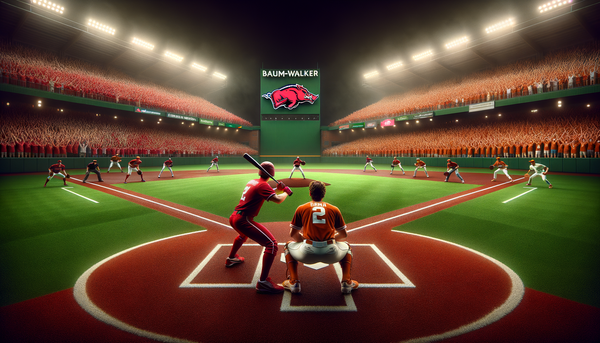 Arkansas Razorbacks vs Texas Longhorns during a baseball game