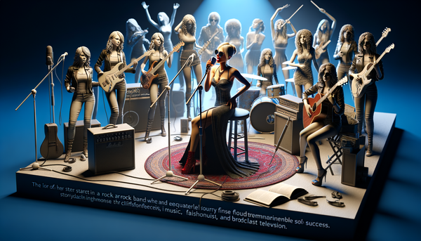 Gwen Stefani performing on stage