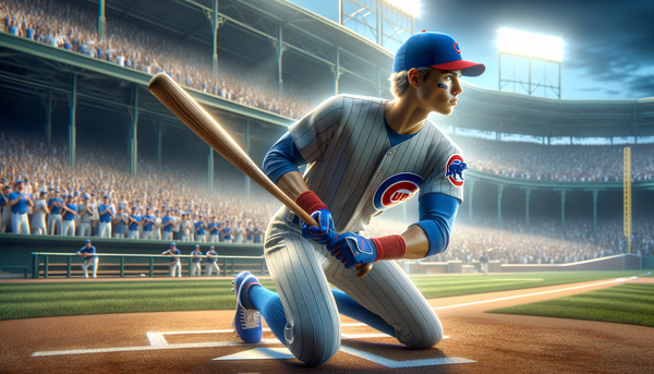 Pete Crow-Armstrong swinging at a baseball game