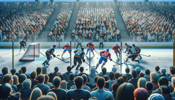 Edmonton Oilers in action