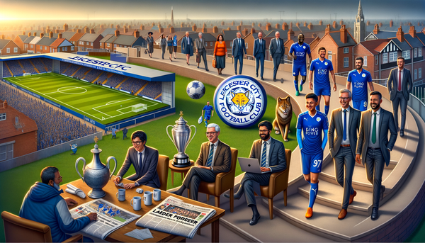 Leicester City FC celebration