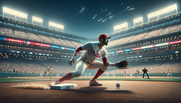 Kyle Schwarber playing for the Phillies