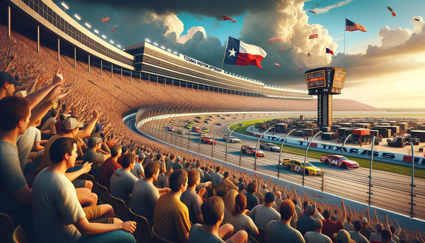 Texas Motor Speedway from above
