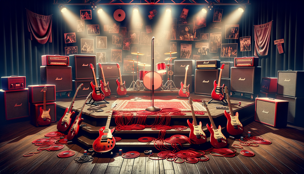 Sammy Hagar performing on stage