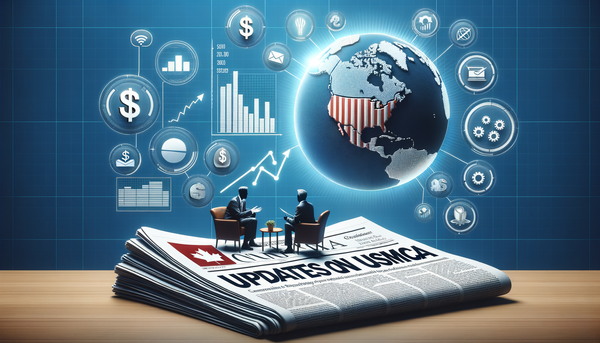 A graphic representation of trade between US, Mexico, and Canada