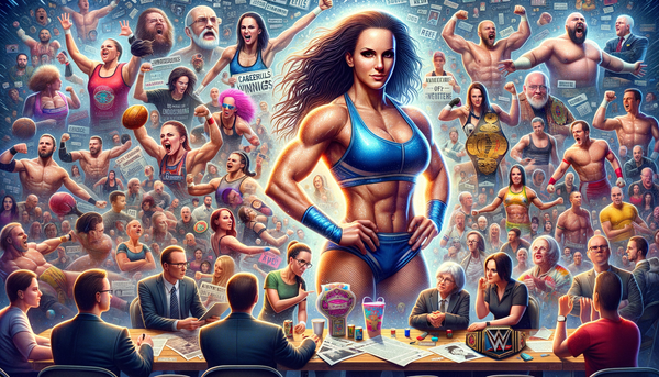 Nia Jax in WWE action