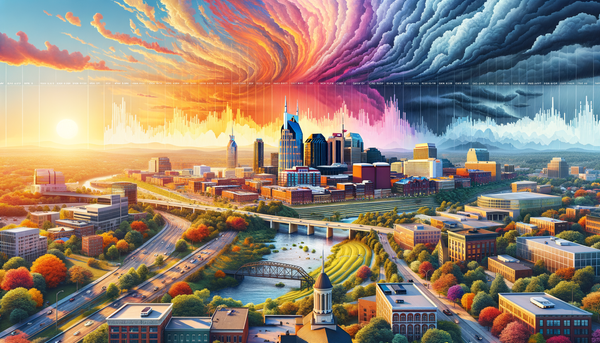 Cloudy Sky Over Nashville