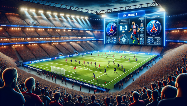 Strasbourg vs PSG match image