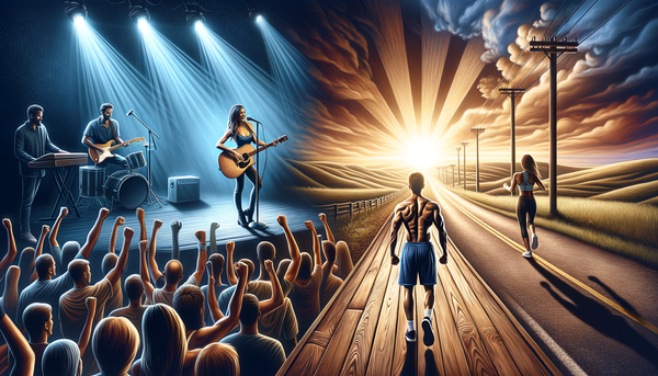 Kane Brown singing on stage