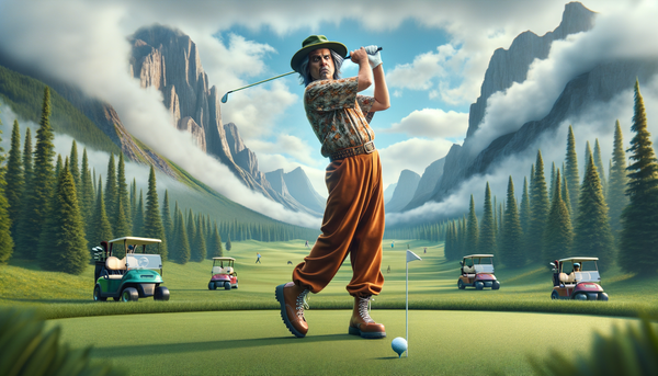 Happy Gilmore 2 movie poster with Adam Sandler on the golf course