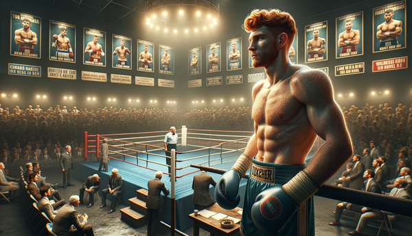 Canelo Álvarez in action