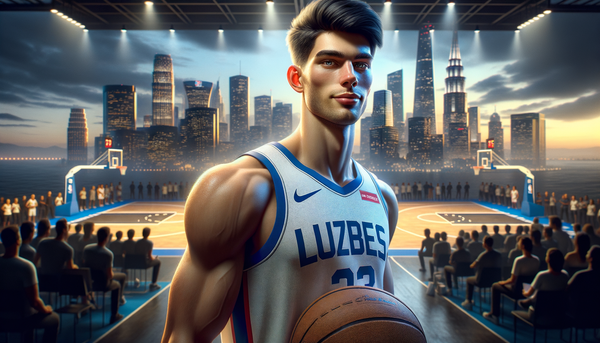 Ivica Zubac in action