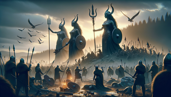 Valkyrie mystical art