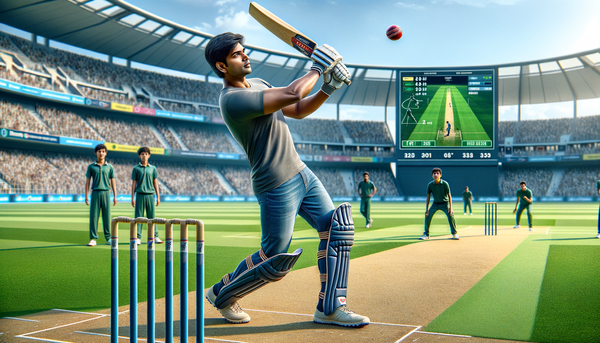 Sai Sudharsan playing cricket