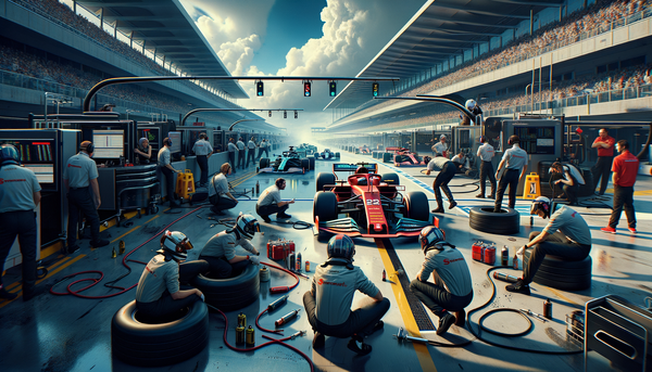 Formula 1 Cars Racing