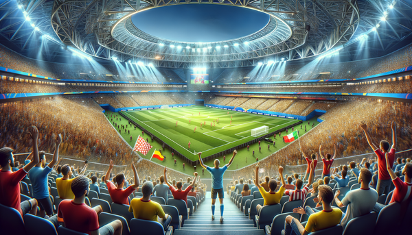 Diagram showing FIFA Club World Cup stadium