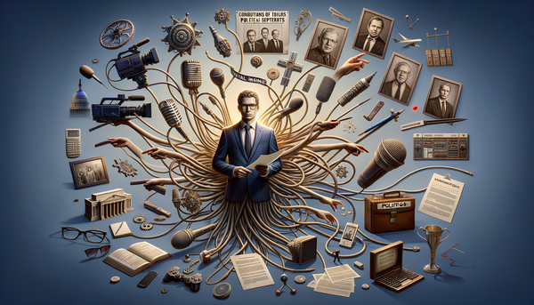 Lawrence O'Donnell on set of The Last Word